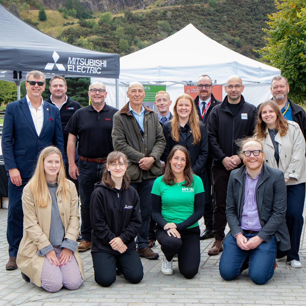 Heat Pump Association take Heat Pumps to Holyrood