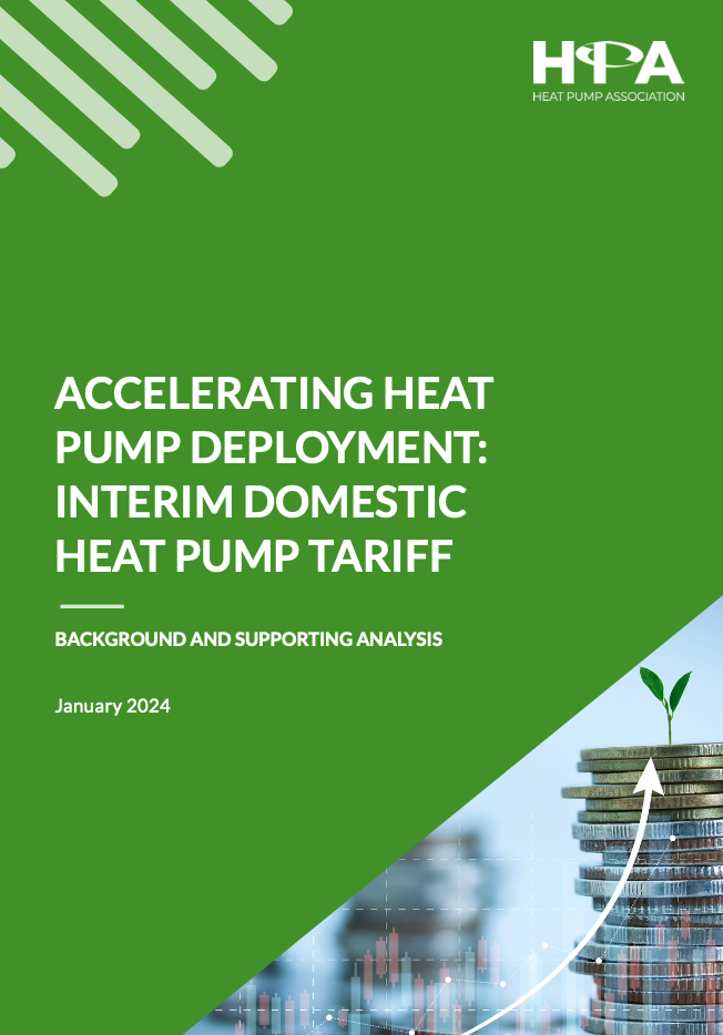 Accelerating Heat Pump Deployment: Interim Domestic Heat Pump Tariff (Background and Supporting Analysis)